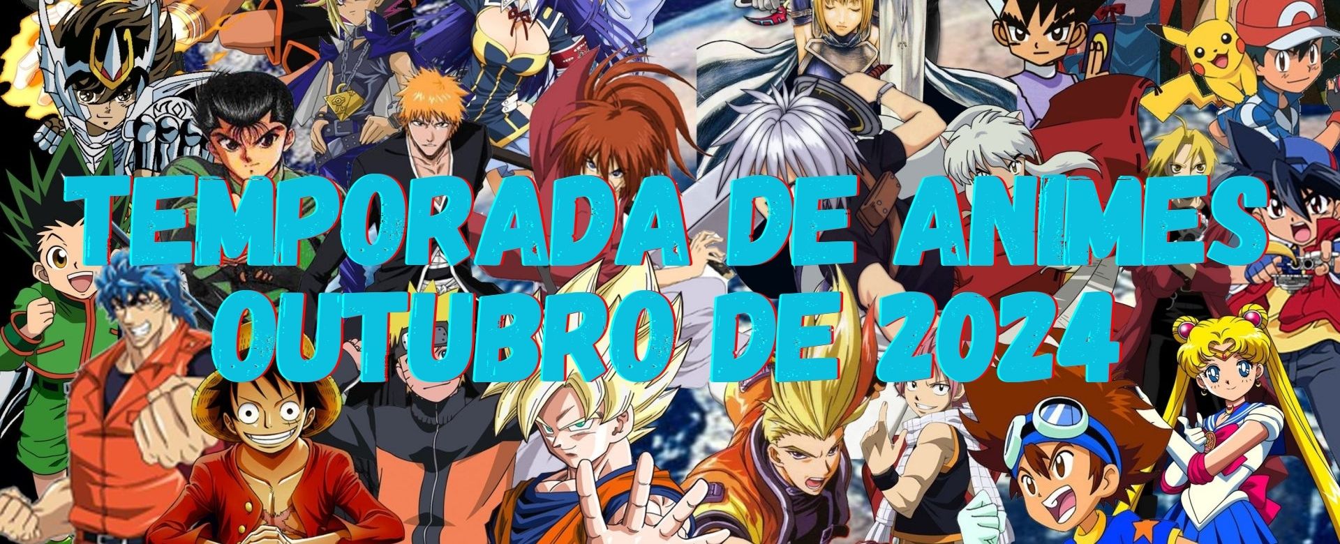 A temporada de animes de outubro de 2024 está repleta de lançamentos e retornos aguardados.