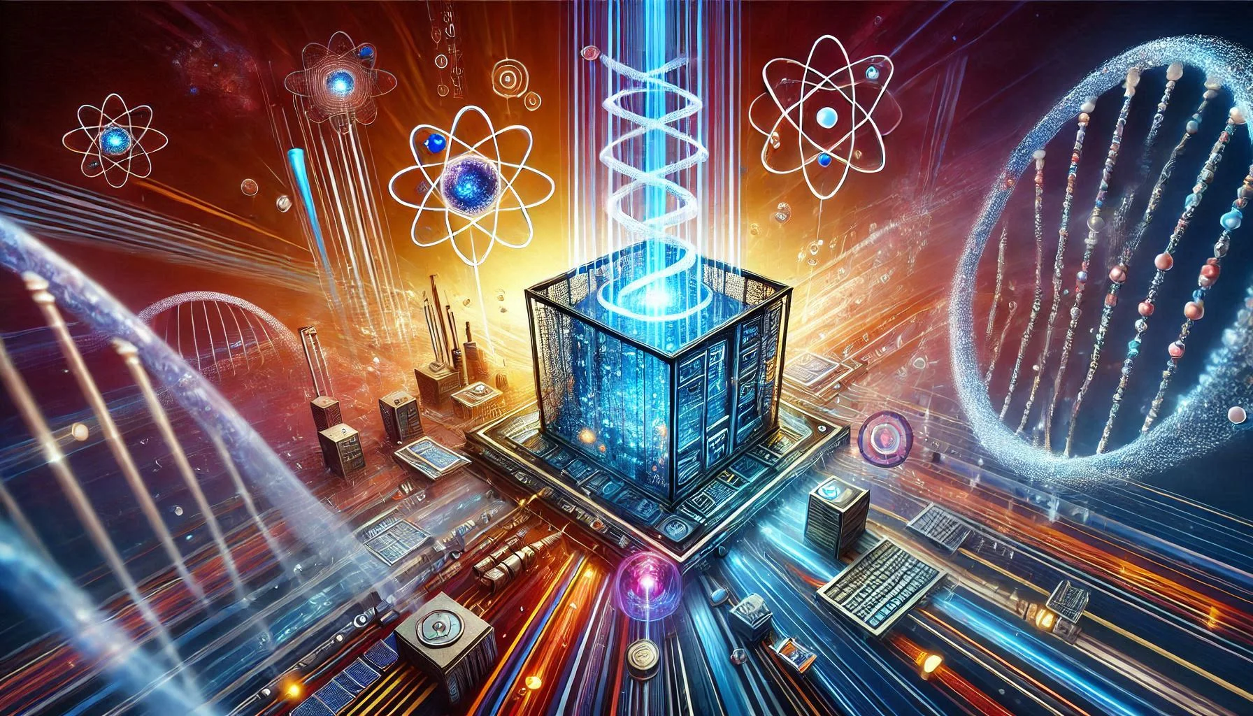 Uma equipe de cientistas deu um passo impressionante ao realizar, pela primeira vez, um experimento bem-sucedido de teletransporte quântico utilizando cabos de fibra óptica que também transportavam internet simultaneamente.