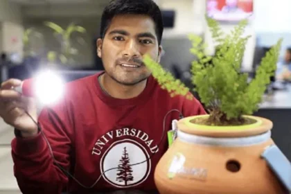 Criado por Herná Asto, o Alinti é um dispositivo revolucionário que une o poder da fotossíntese das plantas com a energia solar para gerar eletricidade de forma limpa, barata e acessível.