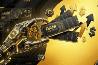 A mão da IA no preço da ram