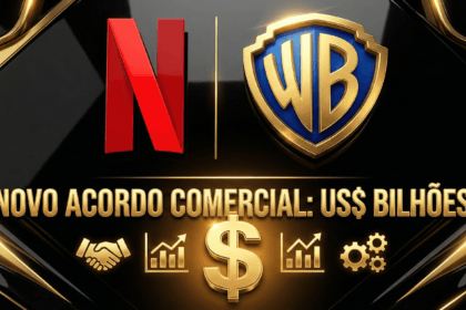 Imagem Vibe Geek sobre compra da netflix